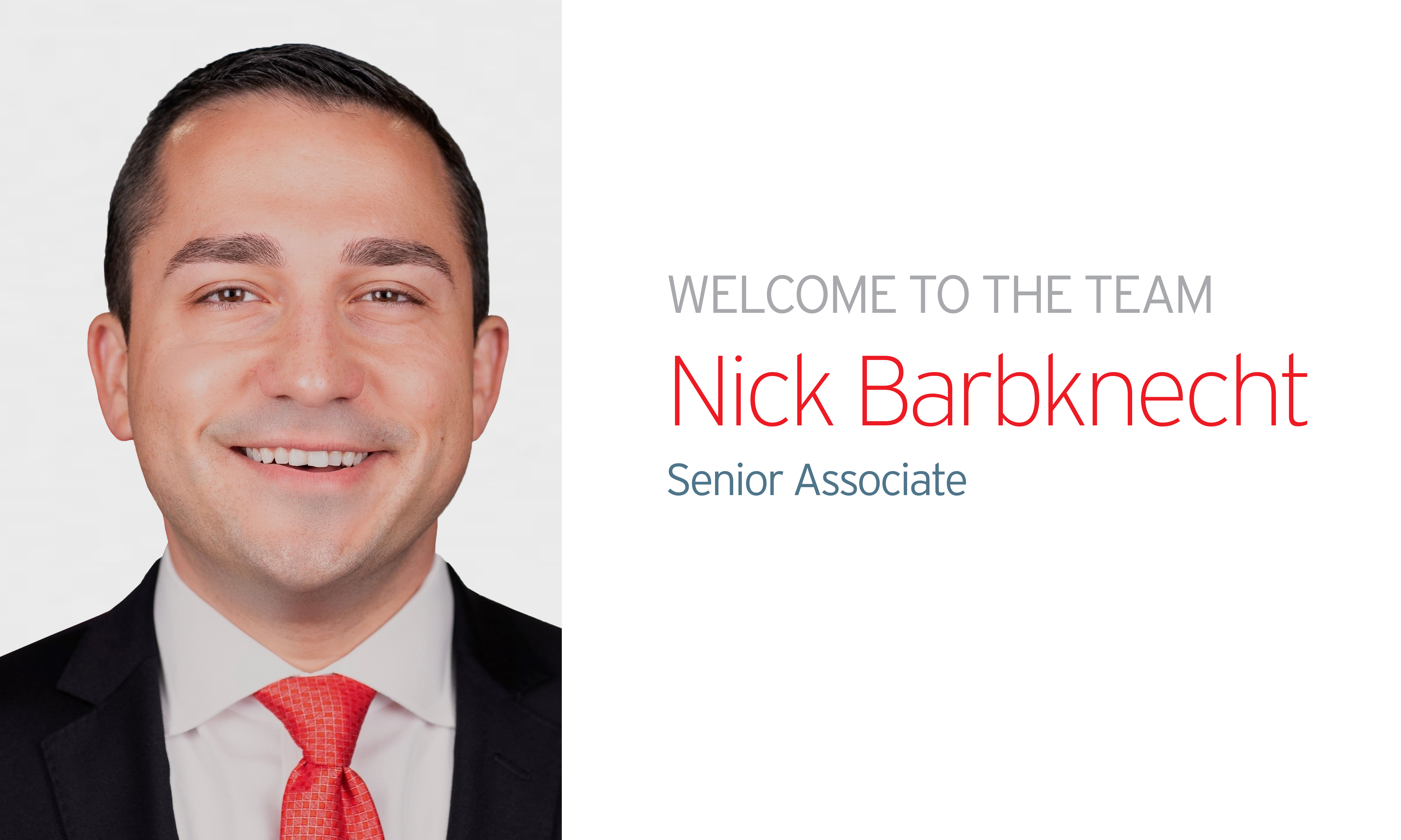 Advantage Capital Hires Nick Barbknecht to Support Advocacy Efforts and Lead Legislative Strategy for Impact Investing Firm’s Growing Renewable Energy Solutions Business Line