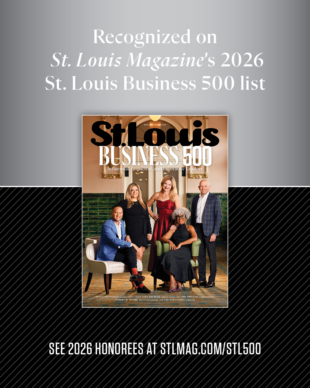 Sandra M. Moore Named to St. Louis Magazine’s Business 500