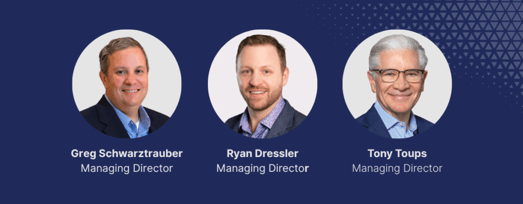 Advantage Capital Expands Senior Leadership Team, Names Greg Schwarztrauber, Ryan Dressler, Tony Toups Managing Directors